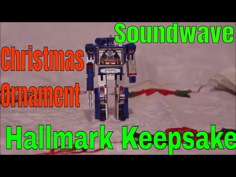 Hallmark Keepsake Soundwave Ornament - GotBot True Review NUMBER 336