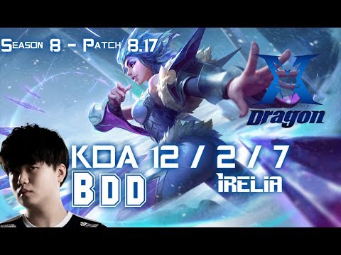 KZ BDD IRELIA vs AKALI Top - Patch 8.17 KR Ranked