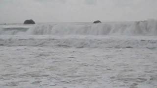 preview picture of video 'La Manzanilla Hurricane Jova Oct 9, 2011'
