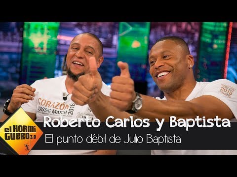 Pablo Motos: "El punto débil de Julio Baptista son sus dedos" - El Hormiguero 3.0 entre risas