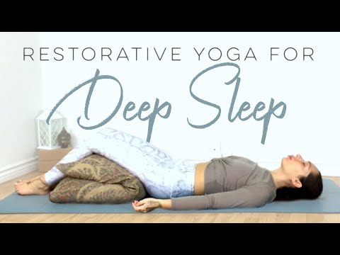 20 Minute Restorative Yoga BEST Yoga for Relaxation