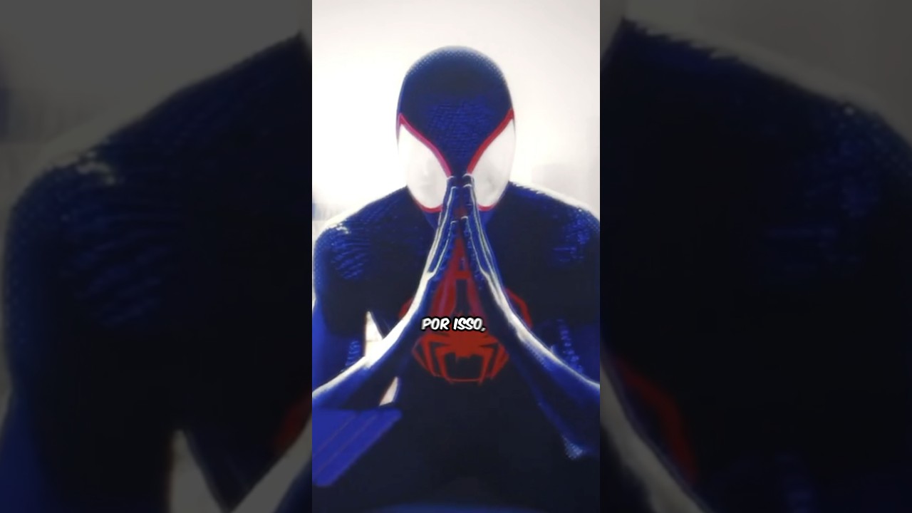 O QUE MILES MORALES FEZ ANTES DE ARANHAVERSO 2? 😮‍💨 #spiderman #spiderverse #shorts
