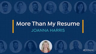 More Than My Resume | Joanna & Adam