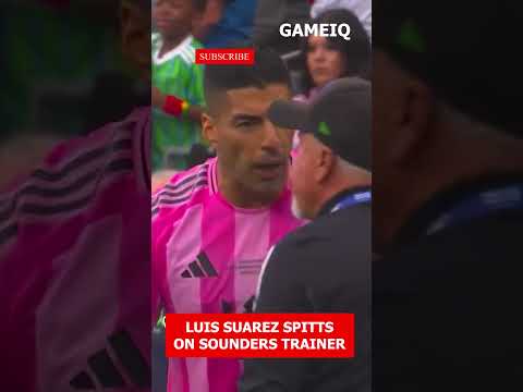 Luis Suárez Spat on Seattle Sounders Trainer After Inter Miami’s 0-3 Loss