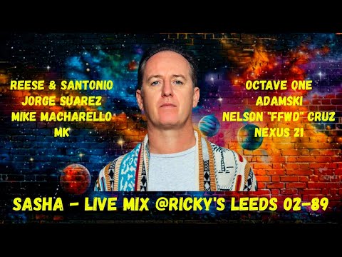 Sasha Live Mix @Ricky's Leeds U.K. 02-1989