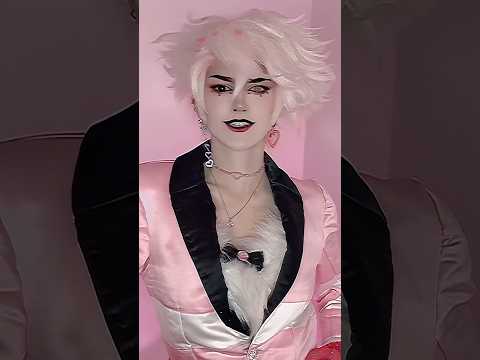 Sorry for being inactive!! I’m so busy at the moment😩 #cosplay #angeldust #hazbinhotel