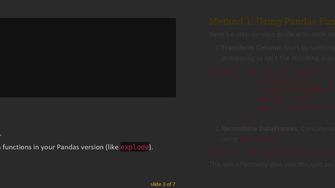 How to Split Strings into New Rows in Pandas