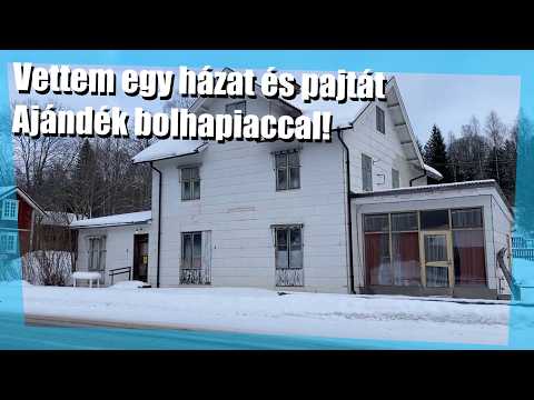 Ház és pajta ajándék bolhapiaccal! - Nem fogok unatkozni....