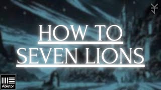Download lagu HOW TO SEVEN LIONS mp3