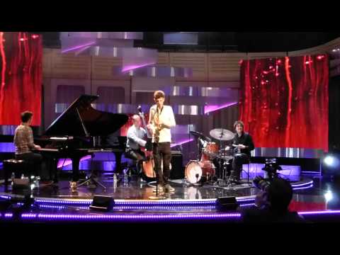 Alexander Bone performs My Funny Valentine during rehearsals for BBC Jazz Award Final 2014.