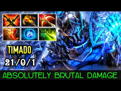 Sven SafeLane - Absolutely Brutal Damage 36Min 21Kills With Zero Death 7.22 Dota 2