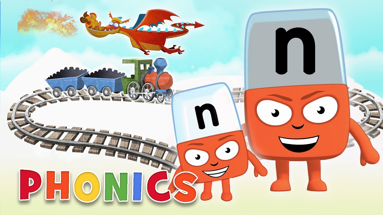 Phonics - Learn to Read | The Letter 'N' | Journey Through the Alphabet! | Alphablocks