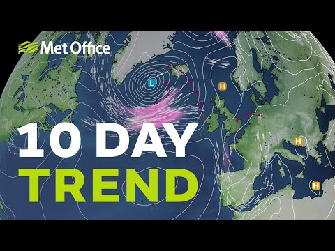 10 day trend 17/08/22 – More heat on the way? – Met Office UK Weather Forecast