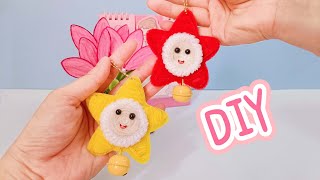 How to Make a Cute Star Keychain Using Pipe Cleaners - Step-by-Step Guide