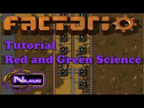 Factorio Tutorial - 5. Red and Green Science