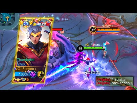 CHOU Late Game Bully be like: