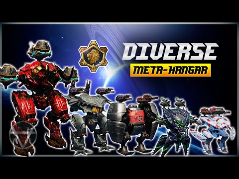 [WR] 🔥 Diverse META Theme Hangar (14.4M DMG) – Mk3 Gameplay | War Robots