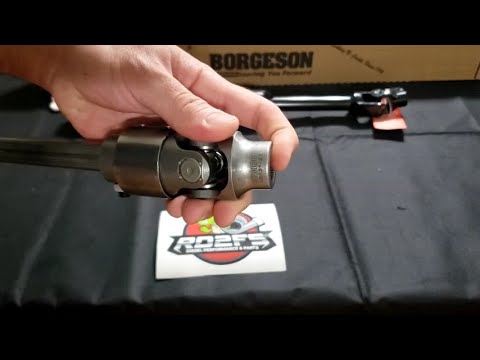 Why should you consider a Borgeson steering shaft when doing a bluetop steering gearbox?