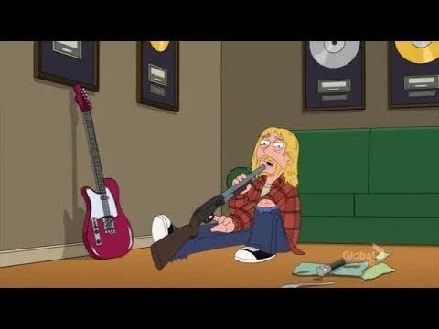 Family Guy Mocking Rock Stars Edition