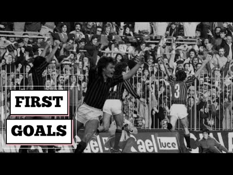 Aldo Maldera first SERIE A Goals with AC Milan 1973/1974