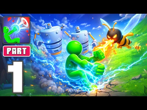 Heroes Inc! - Gameplay Walkthrough Part 1 - Build Your Hero Team (iOS, Android)