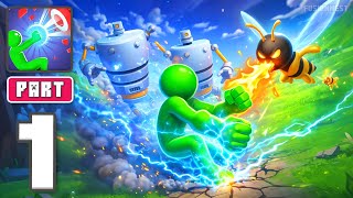 Heroes Inc! - Gameplay Walkthrough Part 1 - Build Your Hero Team (iOS, Android)