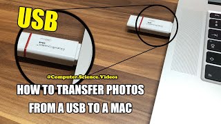 How to TRANSFER Photos From USB to Mac - Basic Tutorial | New