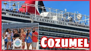 Carnival Vista July 15-22, 2023: Day Six: Cozumel- Family Fun Day at Mr. Sanchos