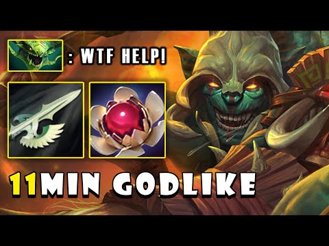 How To Play Huskar Mid Destroyed Last Pick Viper Mid with 11Min GODLIKE | Dota 2 7.24