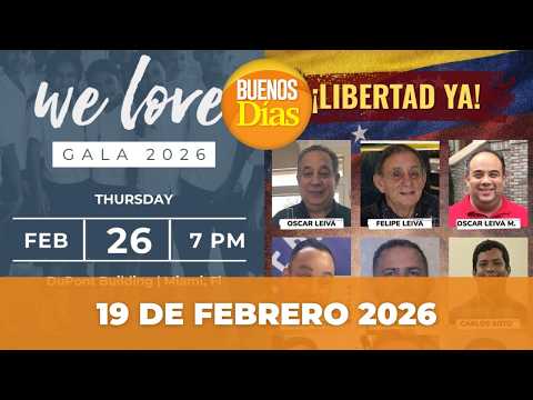 Noticias en la Mañana en Vivo ☀️ Buenos Días Jueves 19 de Febrero 2026 - Venezuela