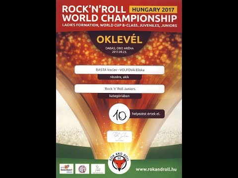 Václav Bašta & Eliška Volfová Budapešť 2017