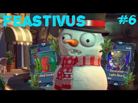 PVZ GW2 Feastivus #6 - Stocking gloves & Decoration Lights beard