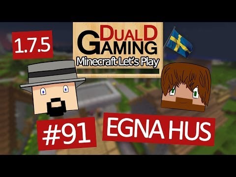 Minecraft Let's Play Med DDG - Episode #91 - Egna Hus