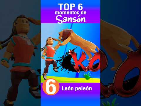 TOP 6 Momentos de Sansón 💪 #Top6Sanson #bibtoons