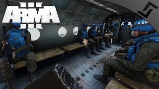 UN Peacekeepers under Fire - ARMA 3 Zeus Gameplay
