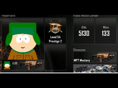 COD Black Ops 2:Tutorial Emblem how to make Kyle from South Park