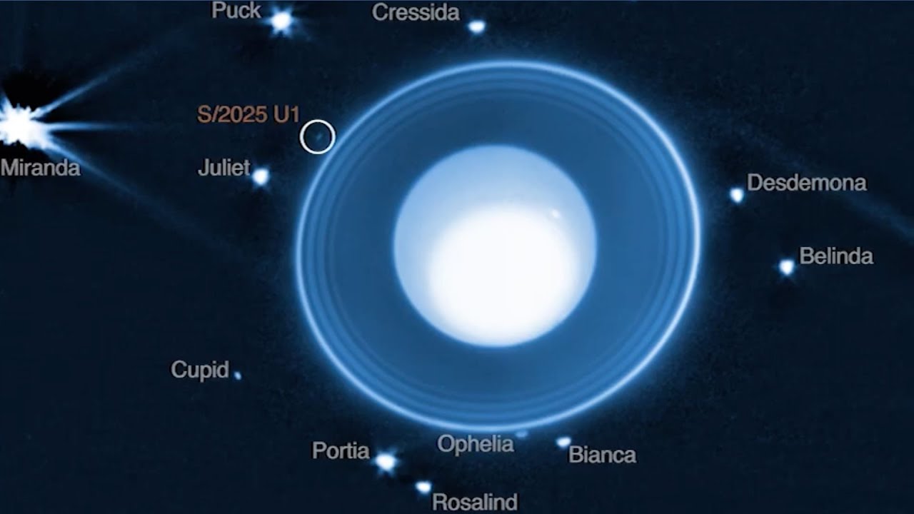 Webb Telescope Discovers New Moon Orbiting Uranus, Expanding Celestial Count to 29