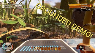 Grounded First Look Lets Play Gameplay! Demo! New Meaning To Surviving!