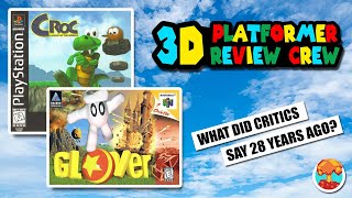 1990s Critics Review Glover & Croc: Legend of the Gobbos (3D Platformer Review Crew)