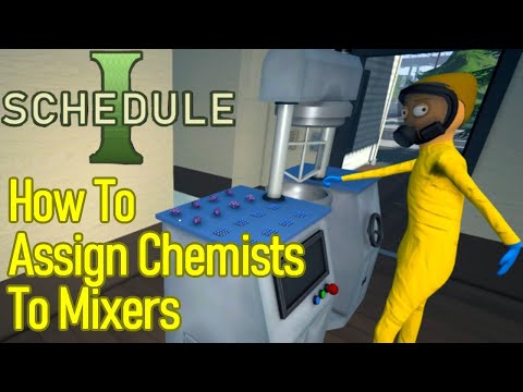 Schedule 1 how to assign chemist to mixers for full automation