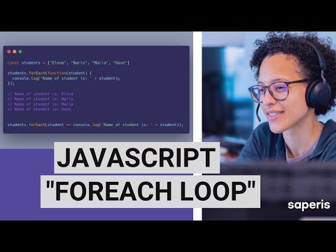 Javascript For Beginners Foreach Loop