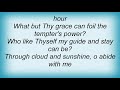 Amy Grant - Abide With Me Lyrics