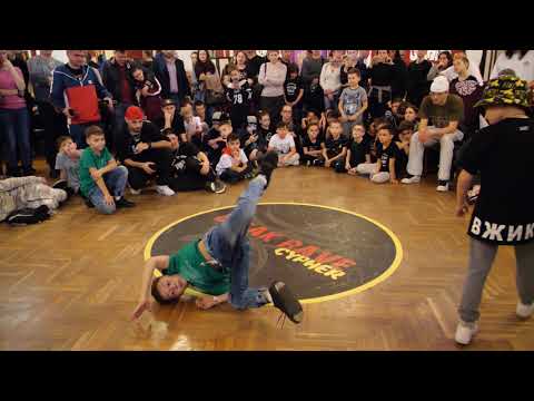 BREAK RAVE CYPHER 2019 - kids 1x1 - 1/8 final bboy Rich vs Вжик