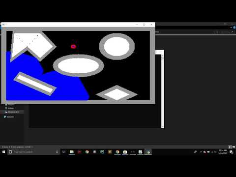 Implementation of Dijkstra Algorithm - Path planning for rigid robot