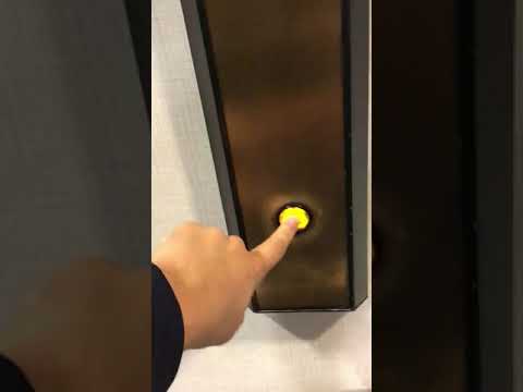 IT'S VERY RARE!!!!! Schindler Hydraulic Elevators at Courtyard Marriott Downtown Springfield, OH