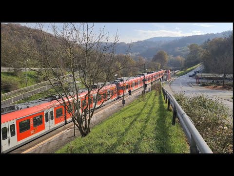 S2 Richtung Dietzenbach in Eppstein-Bremthal