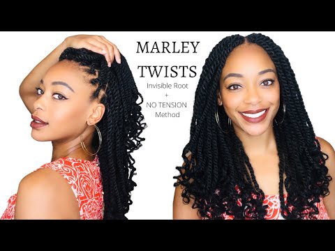 How To: DIY MARLEY TWISTS | NEW INVISIBLE ROOT +...