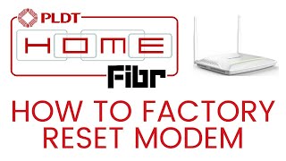 How To Factory Reset PLDT HOME FIBER Router/Modem 2020