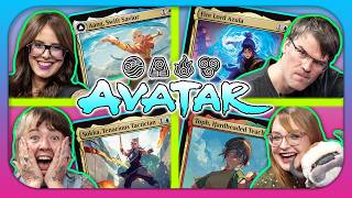 Avatar The Last Airbender x MTG Commander 🔥 | Aang vs Azula vs Sokka vs Toph! Commander Arcade