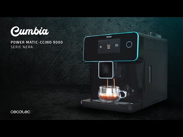Cecotec Power Matic-ccino 9000 Serie Bianca Cafetera Express video